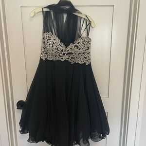 Allure Black Evening Dress